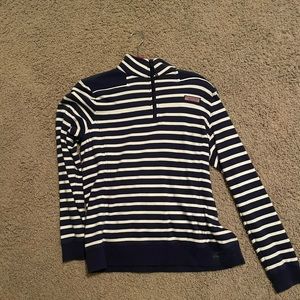 Striped Shep Shirt Quarter Zip